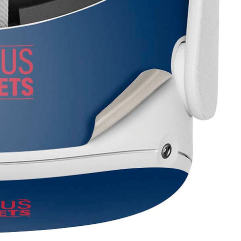 NHL Columbus Blue Jackets Lineup Oculus Quest 2 Skin